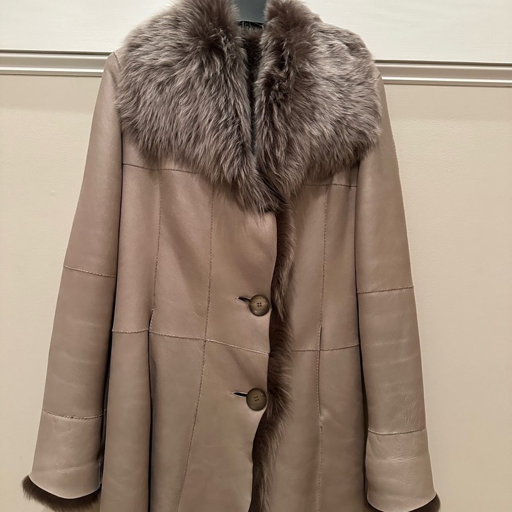 Hide Society Shearling Sheepskin Coat